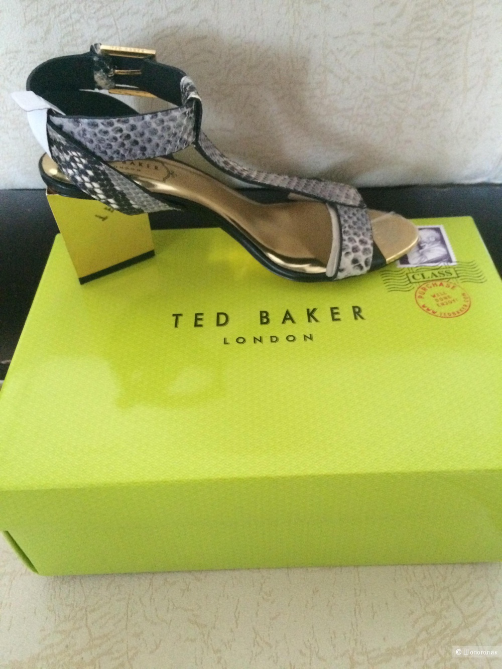 Новые босоножки TED BAKER р. 38 (EU) 7 (US).