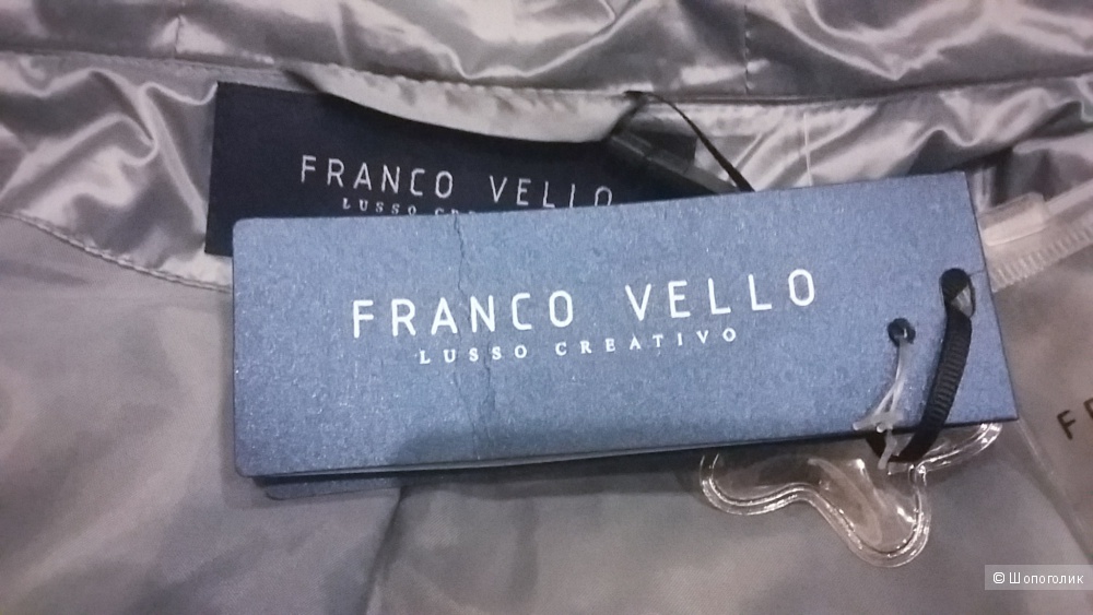Роскошный пуховик " Franko Vello". Италия. Оригинал. 50,52,54 полный.