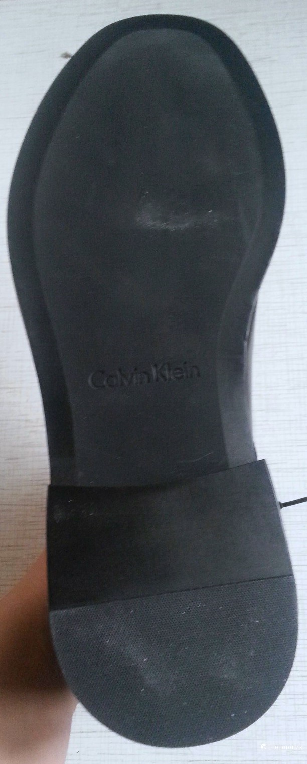 Calvin Klein мужские кожаные ботинки на шнуровке Read, uk8