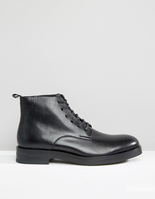 Calvin Klein мужские кожаные ботинки на шнуровке Read, uk8