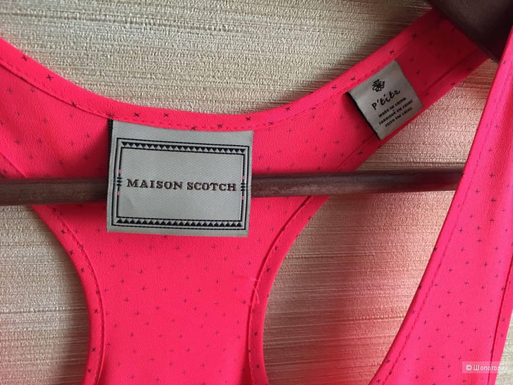 Платье Maison Scotch цвет Neon Pink размер XS-S