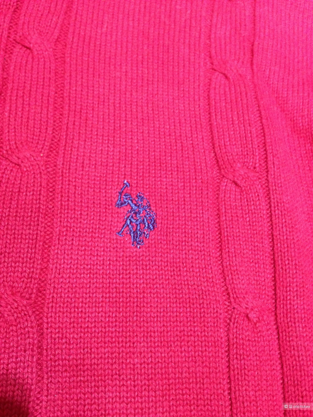 Красивый мужской свитер US POLO Новый.Размер L