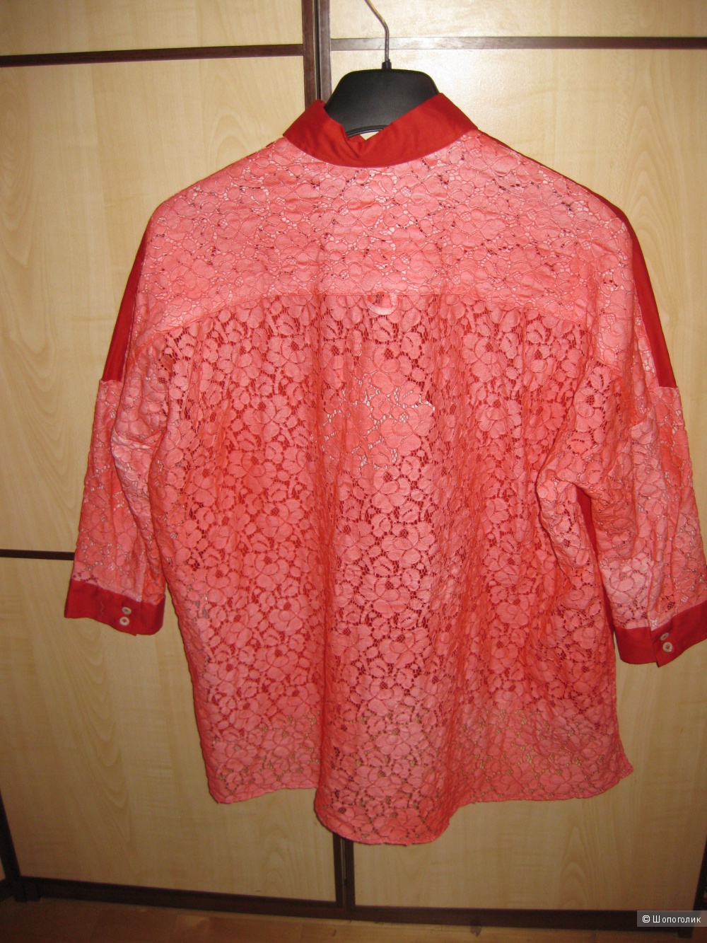 Новая женская хлопковая рубашка Aglini, размер 44, oversize