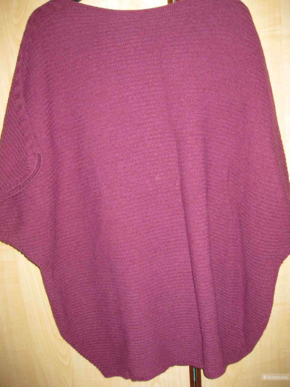 Новый свитер ANNA RACHELE, шерсть с кашемиром, oversize.
