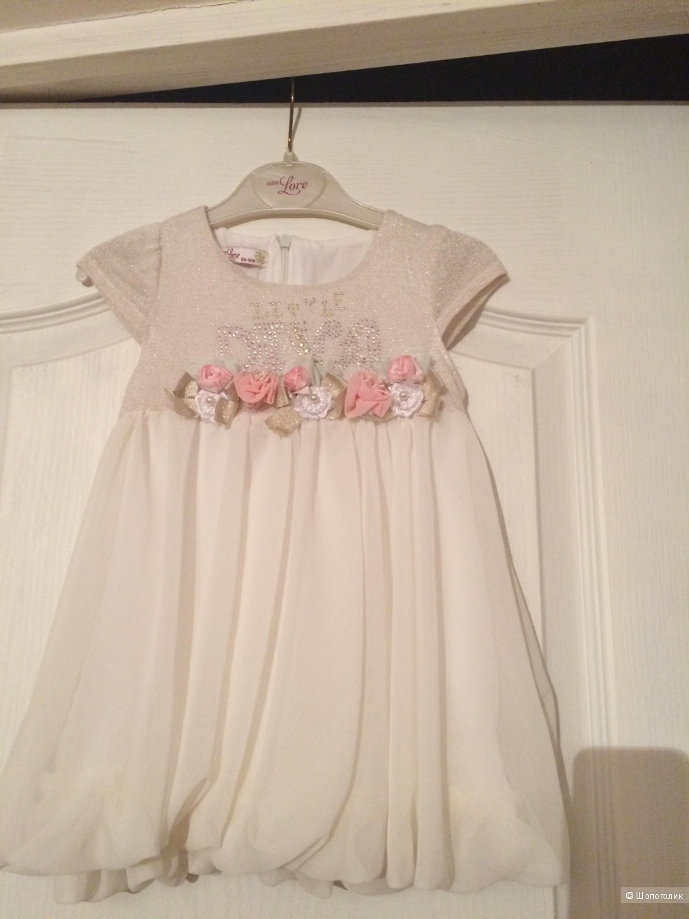 Платье для маленькой принцессы, очень нарядное, размер - 18 месяцев