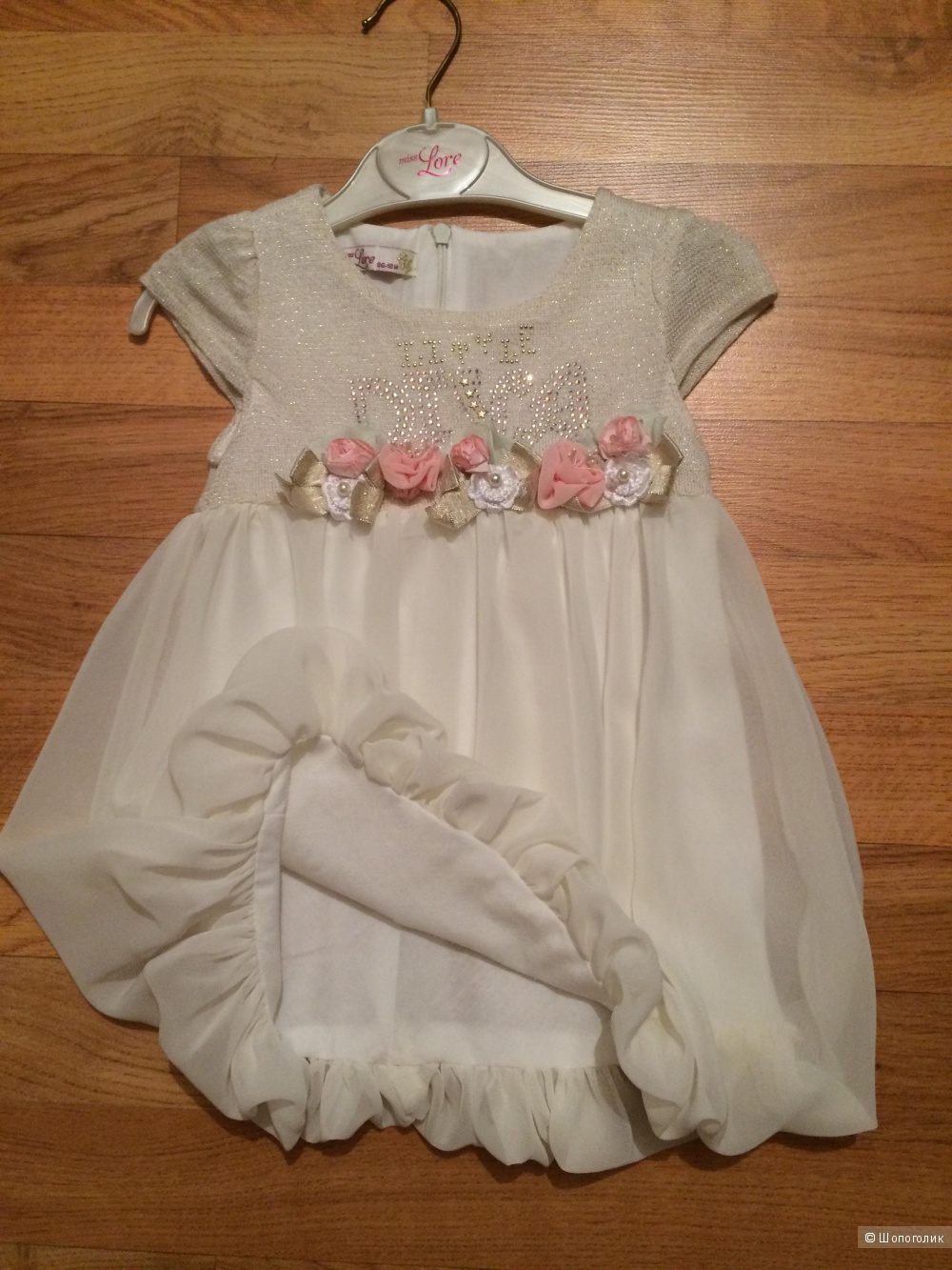 Платье для маленькой принцессы, очень нарядное, размер - 18 месяцев