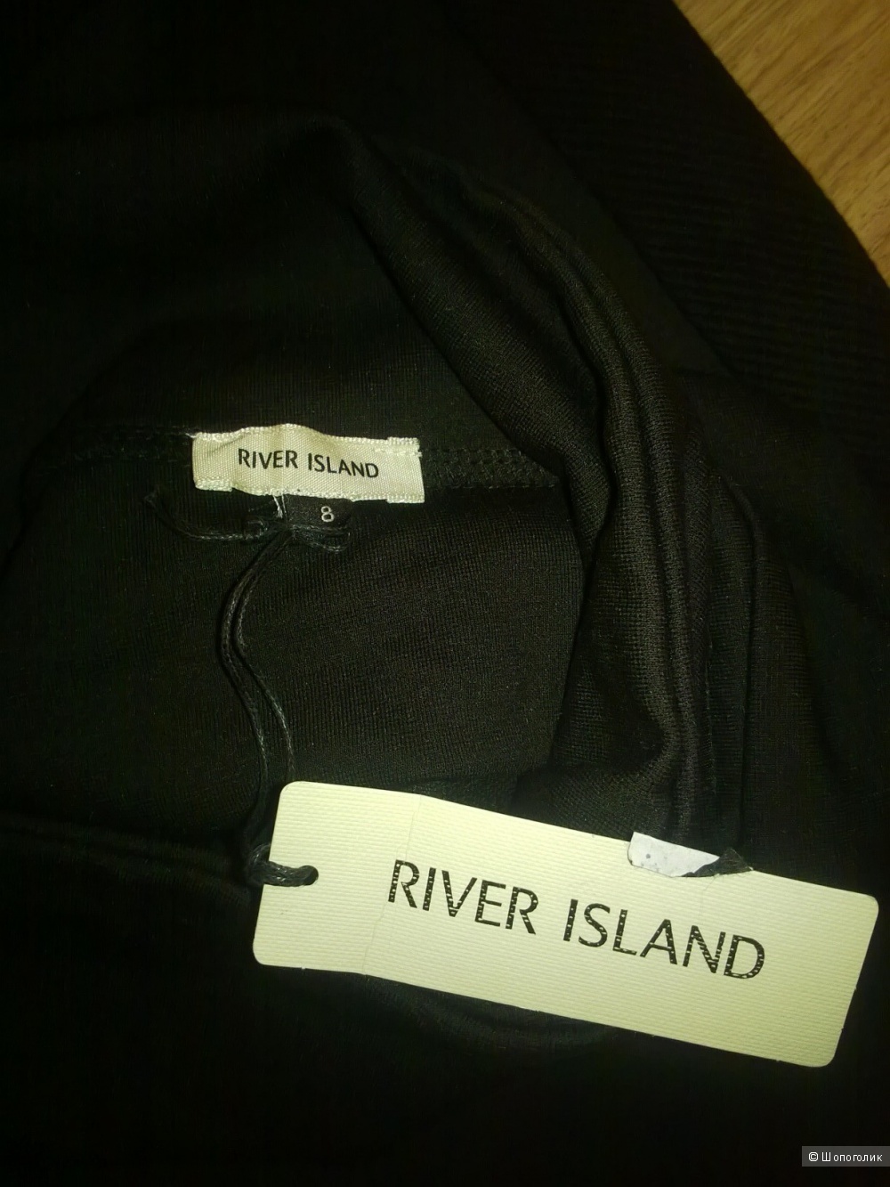 Юбка-карандаш River Island новая черная