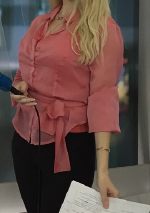 Блузка розовая р.46-48, Турция