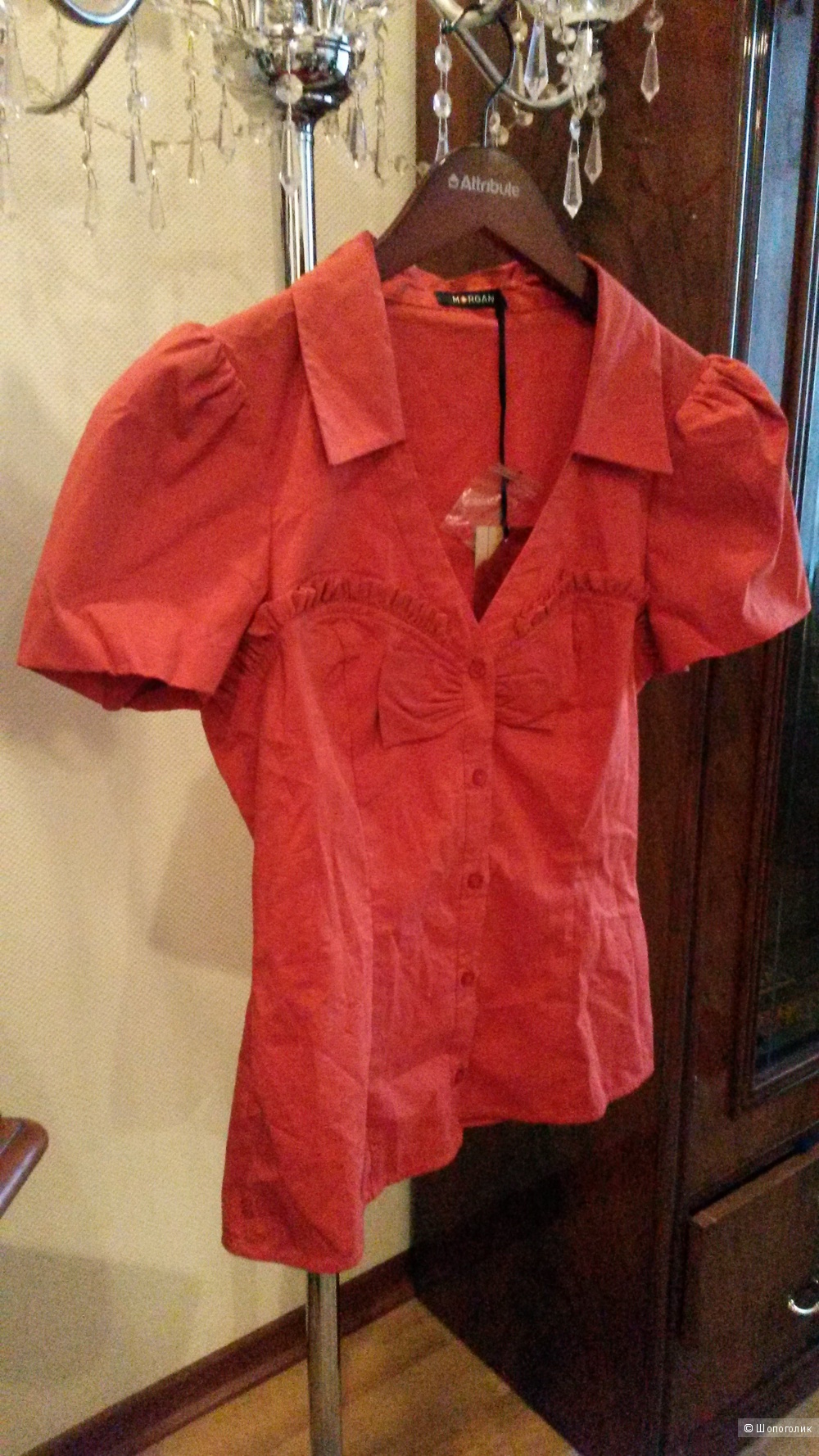 Блуза хлопковая Morgan, Франция, р.40-42
