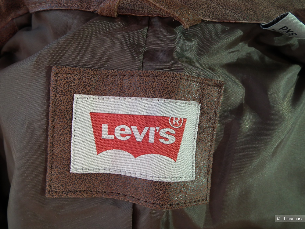 Кожаная куртка LEVIS XS