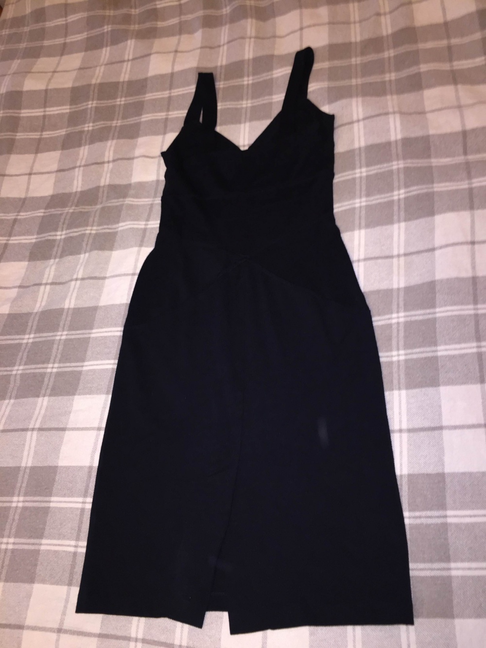 Платье, черное, размер XS