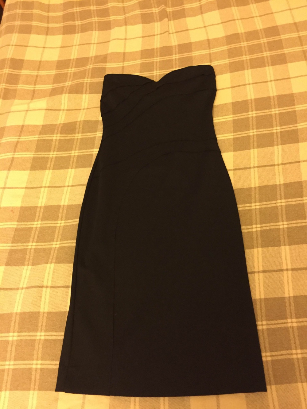 Платье, черное, размер XS-S