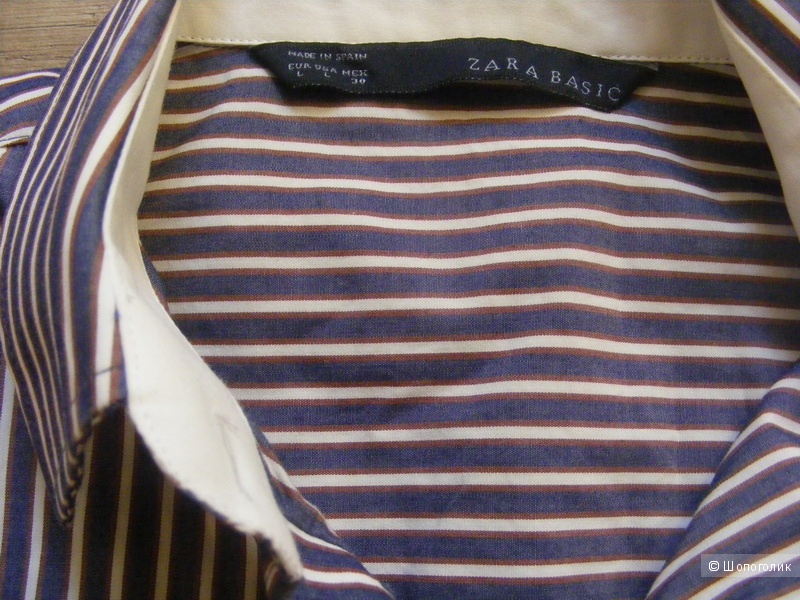 Рубашка ZARA BASIC 46 размер