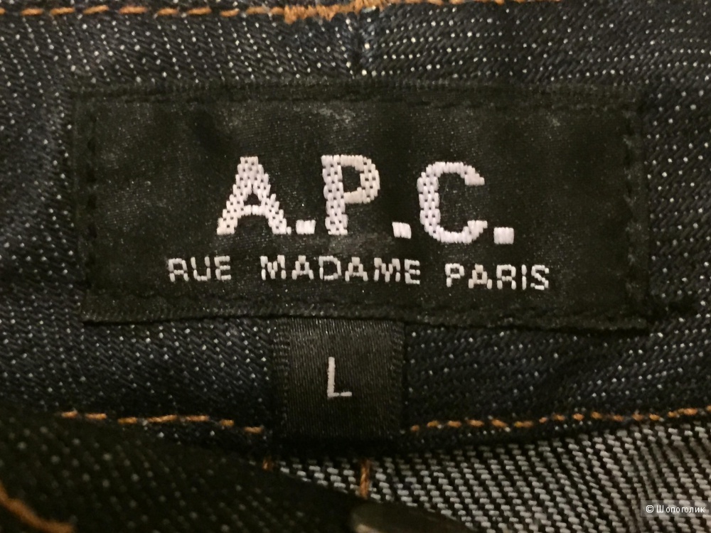 Джинсовая мини-юбка A.P.C., размер L