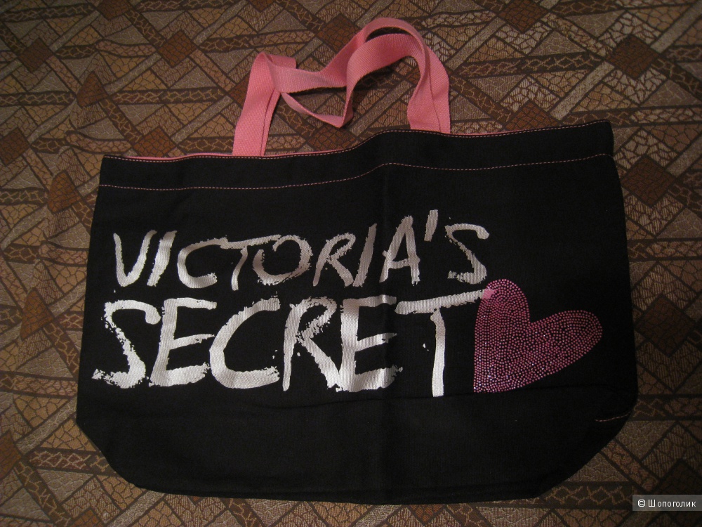Черная сумка Victoria's Secret