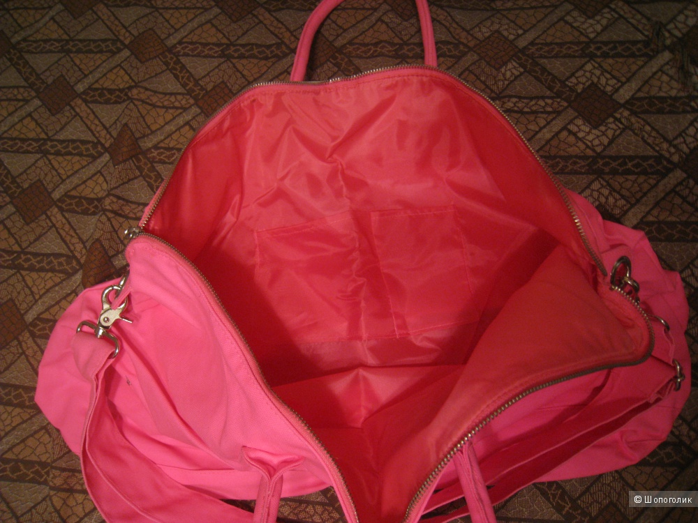Розовая пляжная сумка Victoria's Secret