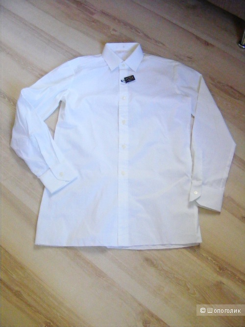 Рубашка мужская белая 46 размер НОВАЯ