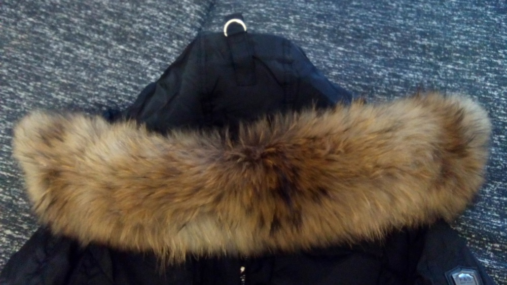 Зимняя женская куртка, натуральный воротник, новая