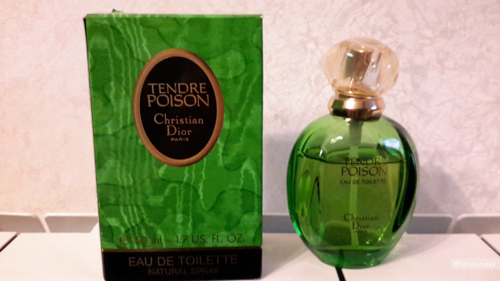 Poison Tendre Eau De Toilette, Dior, Christian Dior от 50 мл 98г.в.