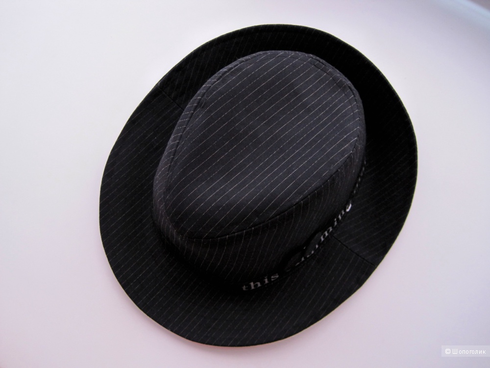 Новая черная шляпа унисекс No Name
