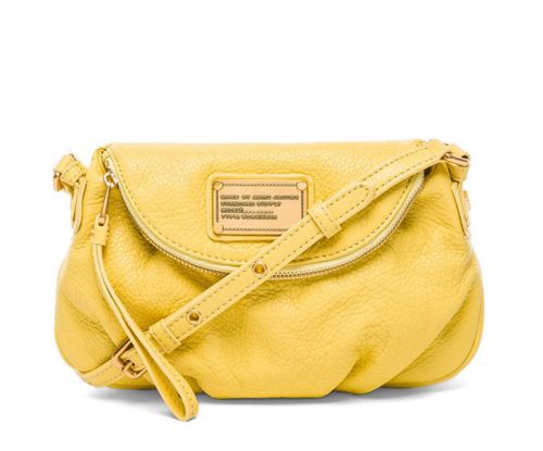 Желтая сумка Classic Q Mini Natasha от Marc by Marc Jacobs