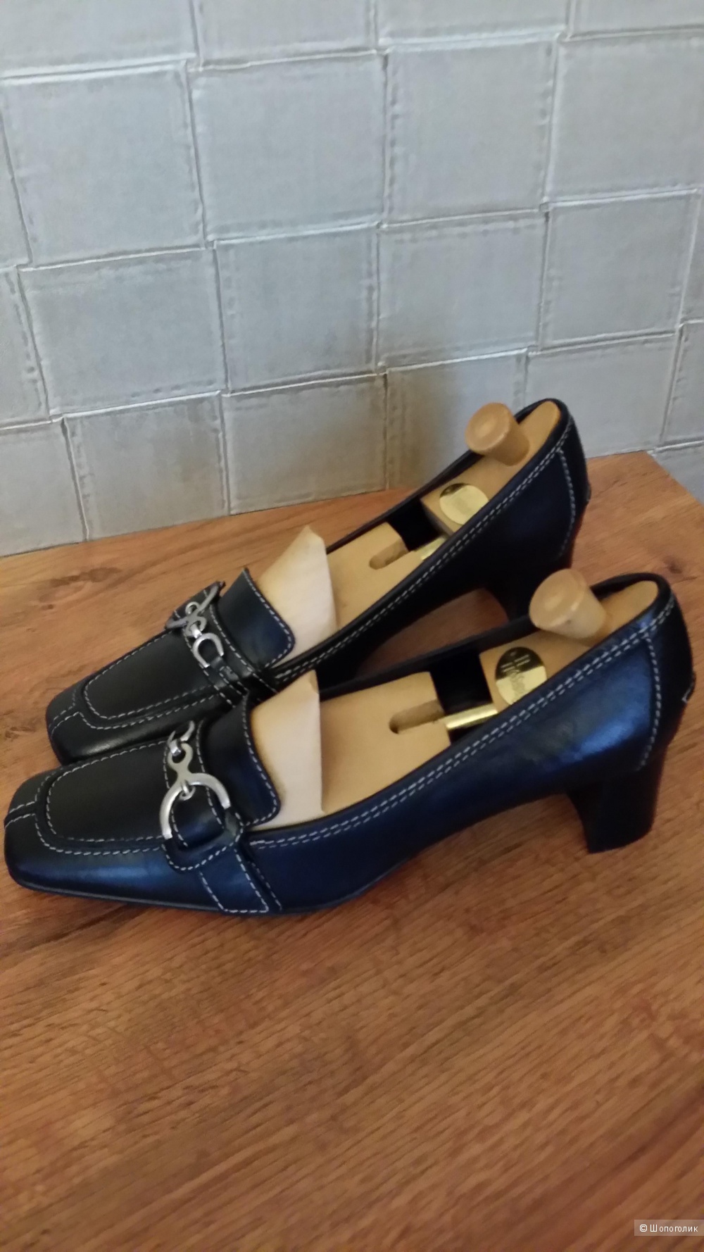 Итальянские (DYVA) кожаные туфли ручной работы.