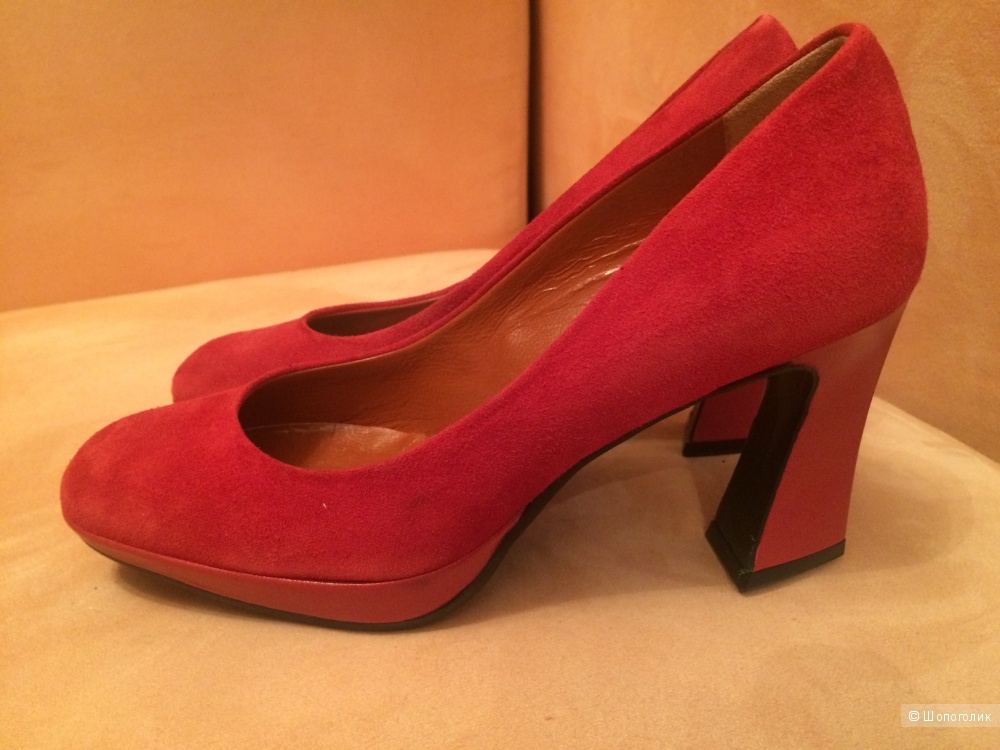 Туфли 1,618 красные 36 размер новые