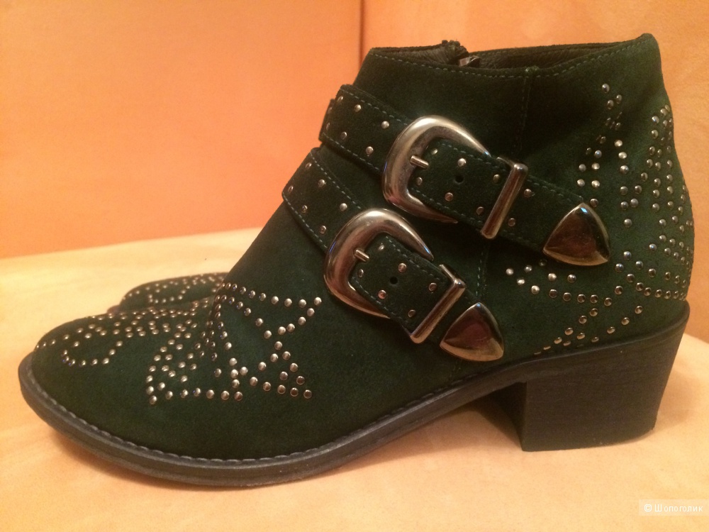 Ботиночки Mariga зеленые 36 размер