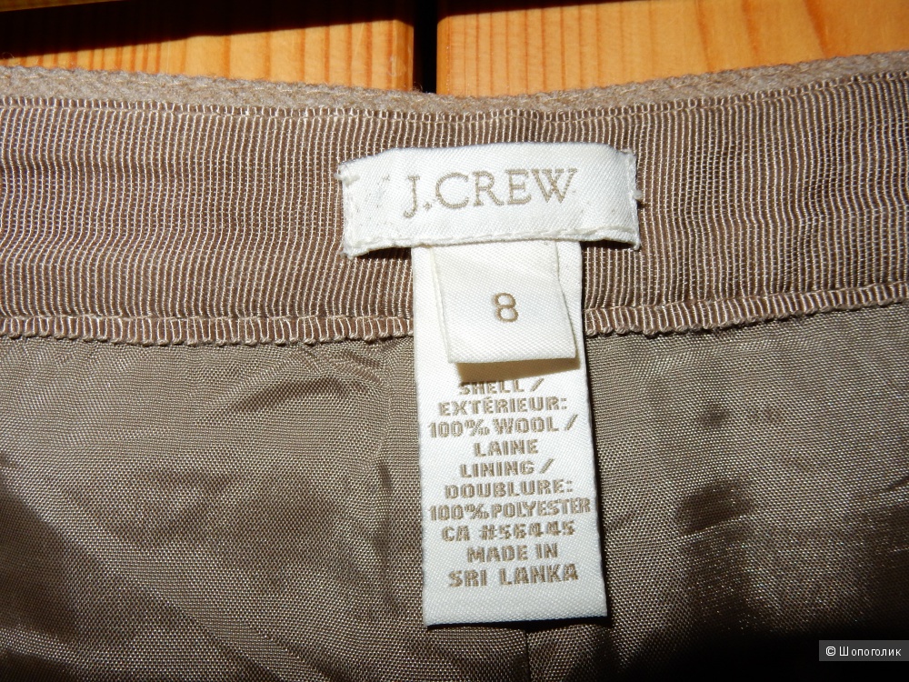 Шерстяная юбка J Crew, размер US 8