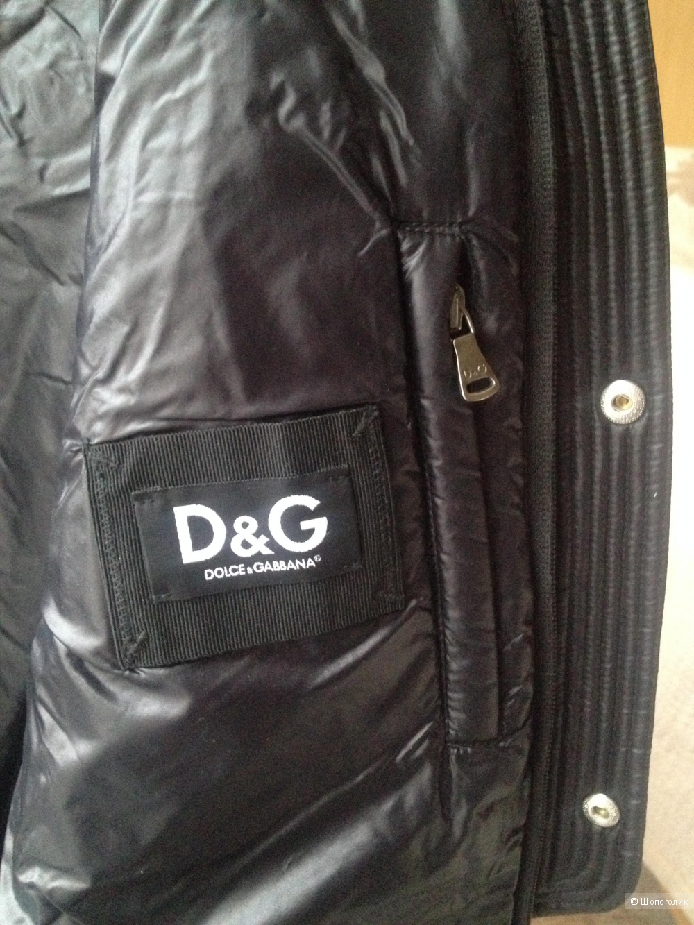 Новая мужская куртка DolceGabbana (D&G). Оригинал. Размер 48.