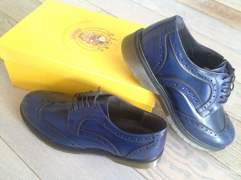 Новые мужские демисезонные ботинки, Италия, размер 43