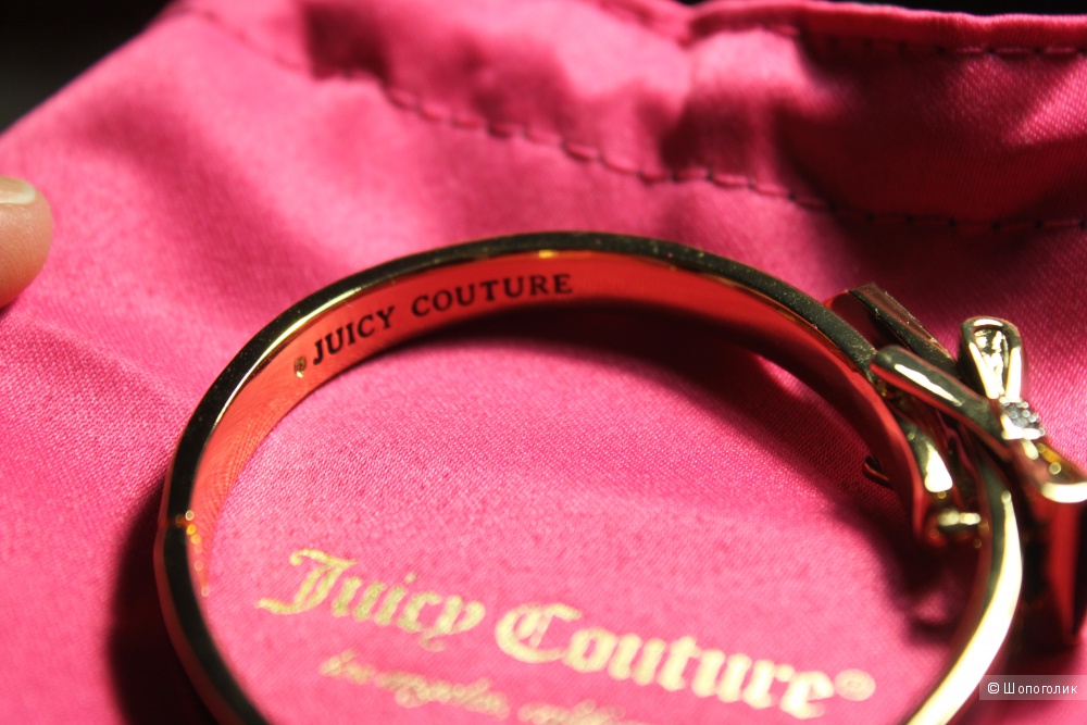 Стильный браслет с бантиком от Juicy Couture