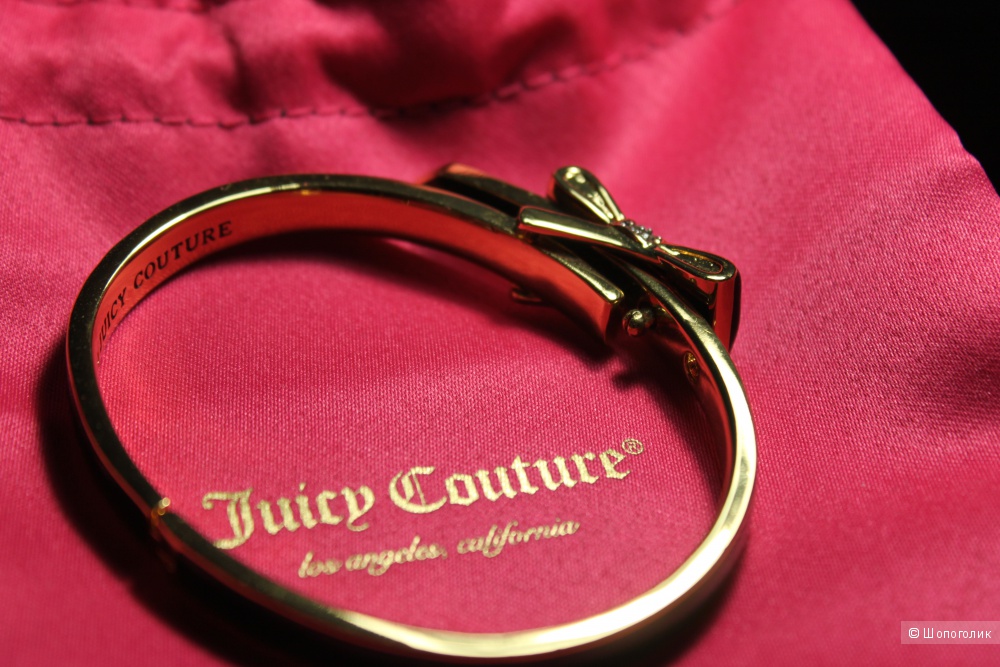 Стильный браслет с бантиком от Juicy Couture