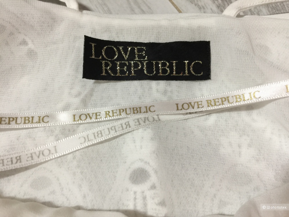 Шикарное белое платье Love Republic, новое, р 46