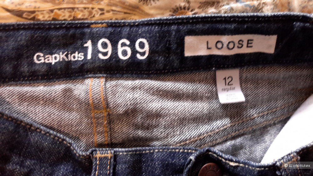 Джинсы GAPKids на мальчика размер 12 лет, 155 см б/у
