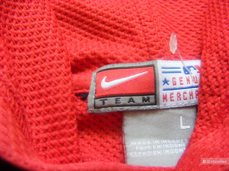 Худи - толстовка спортивная с капюшоном красная NIKE 44-46 размер