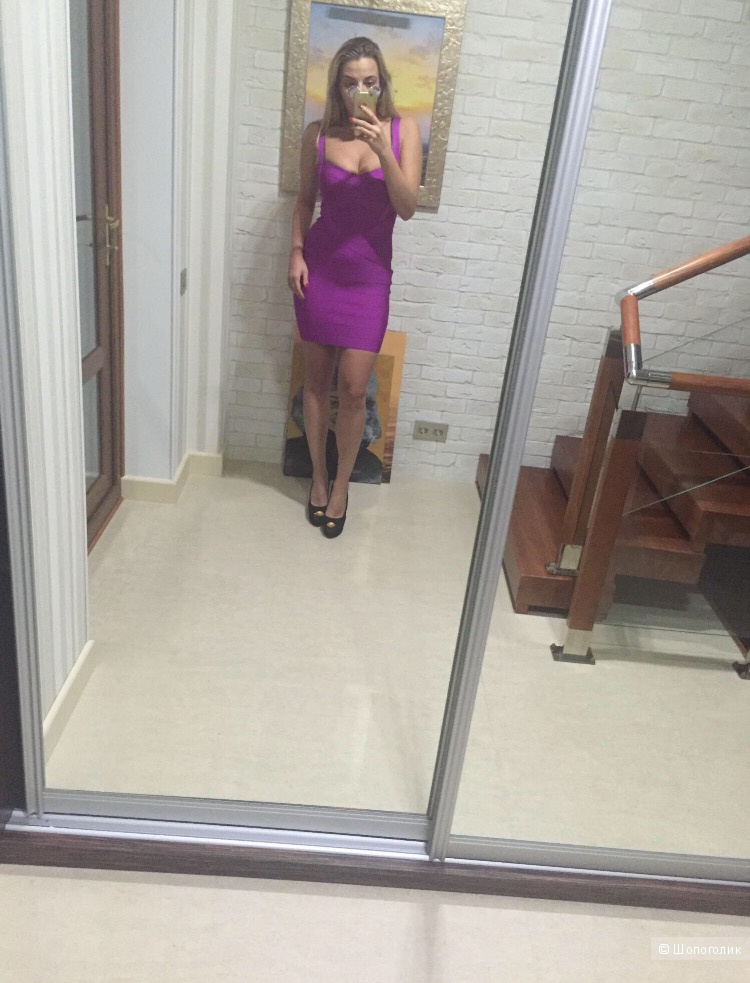 Платье бандажное Herve Leger