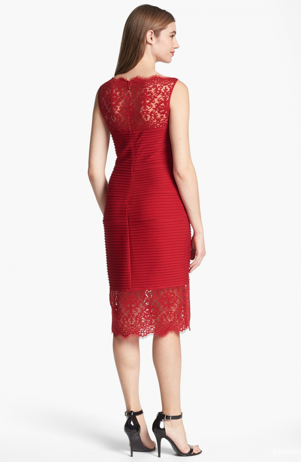 Сказочно красивое дизайнерское платье от TADASHI SHOJI р.46