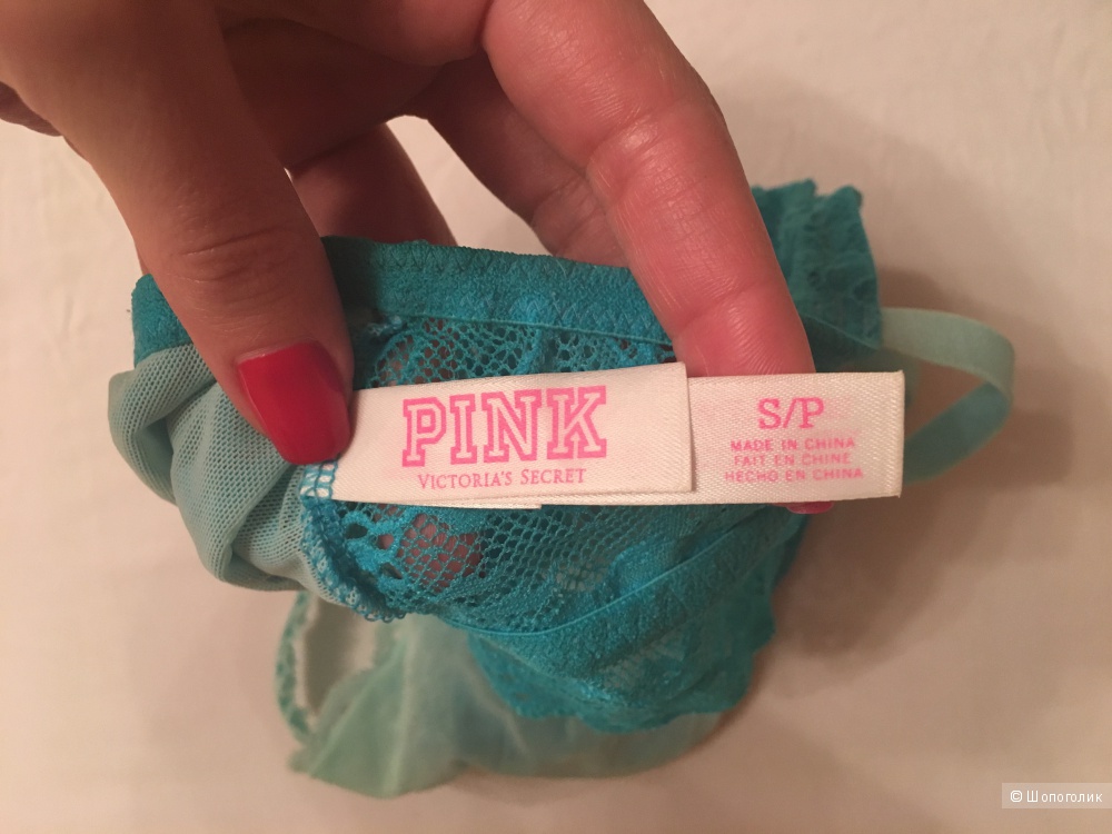 Продам новый голубой топ victoria's secret pink/S.