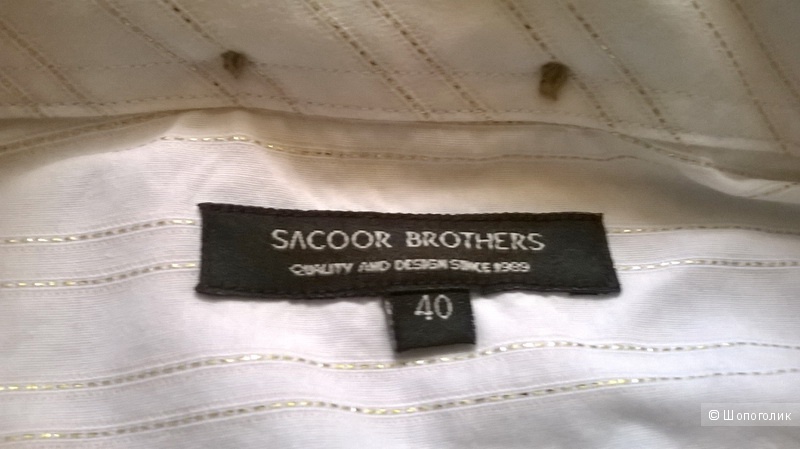 Рубашка SACOOR BROTHERS 44 размер НОВАЯ