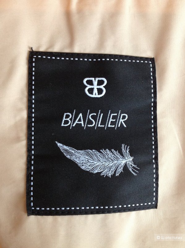 Пуховик Basler (Германия)46-50 it46 бежевый