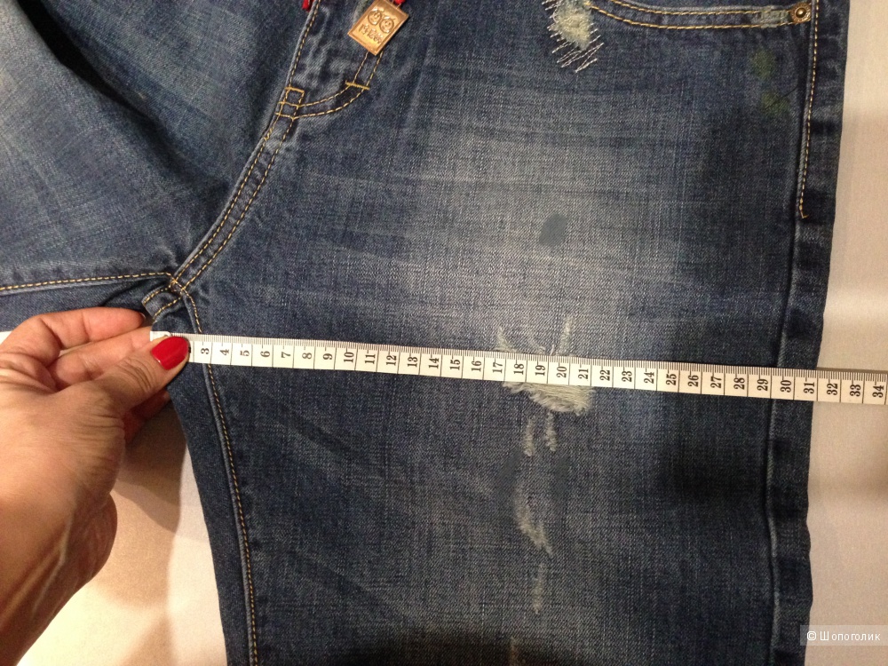 Мужские джинсы Dsquared2, реплика.Размер 36/32, на рос. 33-34