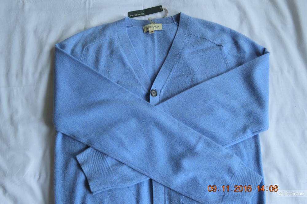 Кардиган кашемировый Loden Dager, р-р XL (американский).