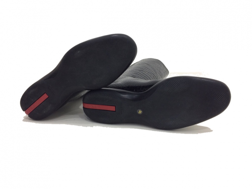 Идеальные лаковые сапоги Prada, 40-41 размер!