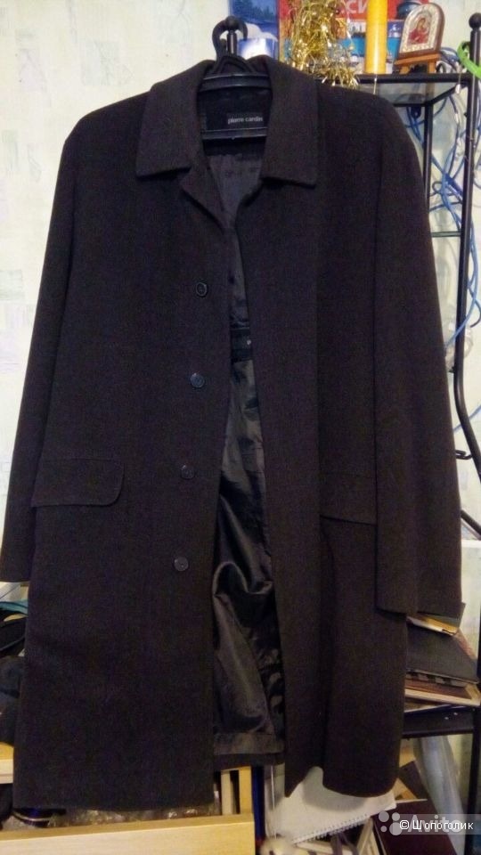 Продам шикарное кашемировое пальто от Pierre Cardin , в отличном состоянии, размер 52/54
