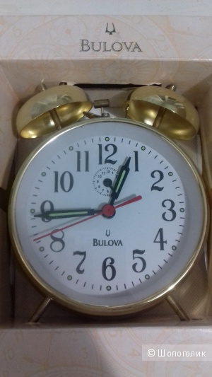 Часы будильник Bulova