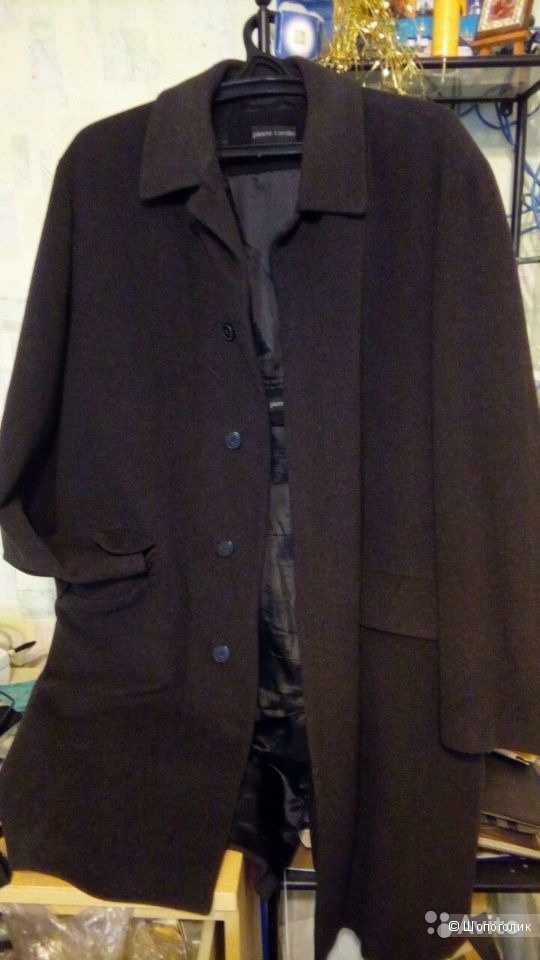 Продам шикарное кашемировое пальто от Pierre Cardin , в отличном состоянии, размер 52/54