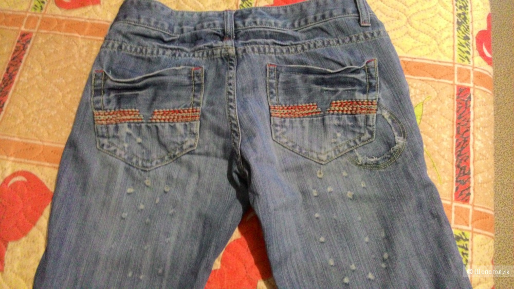 Джинсы Gate One Jeans голубые р.26