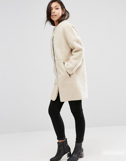 Пальто-кокон Asos, 14 UK
