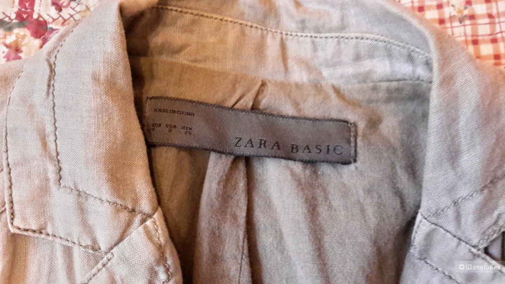 Куртка в стиле сафари Zara basic размер S б/у пару раз